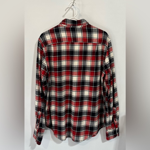 American Eagle Men’s Prep Fit Flannel 100% Cotton Size Medium - Picture 3 of 3